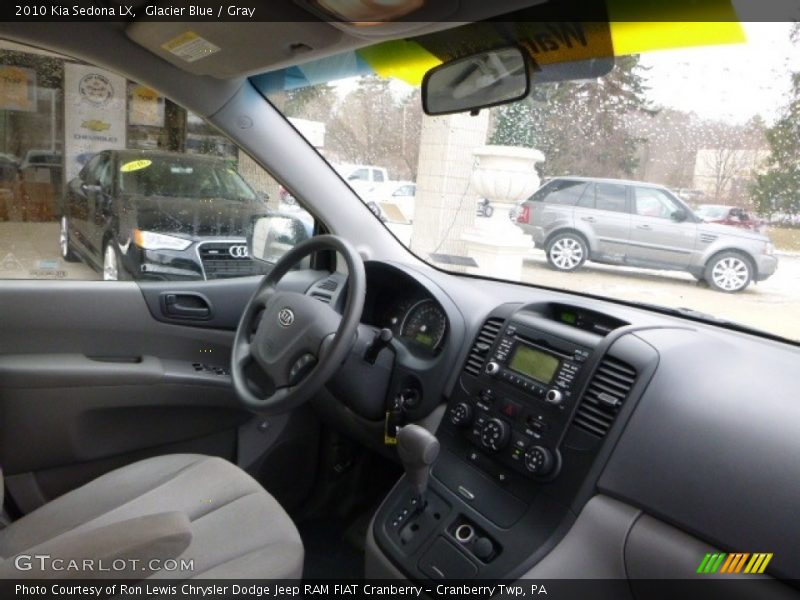 Glacier Blue / Gray 2010 Kia Sedona LX