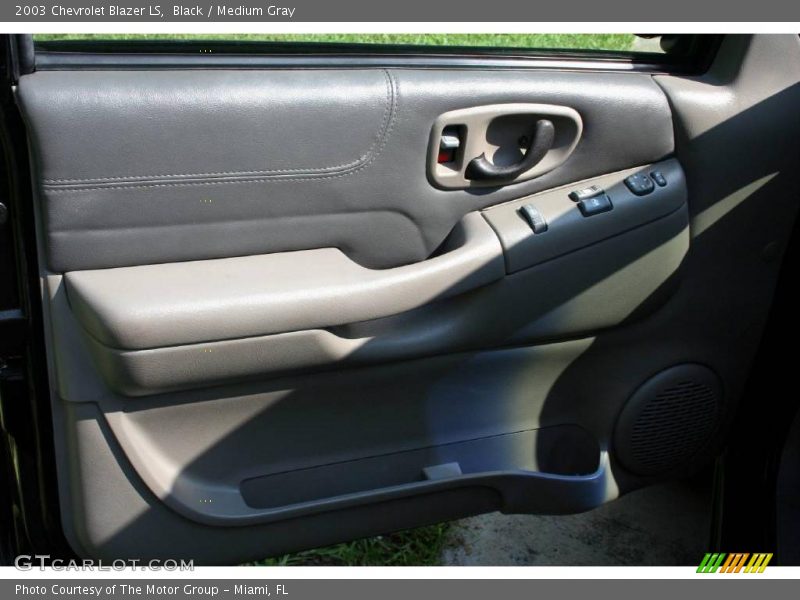 Black / Medium Gray 2003 Chevrolet Blazer LS
