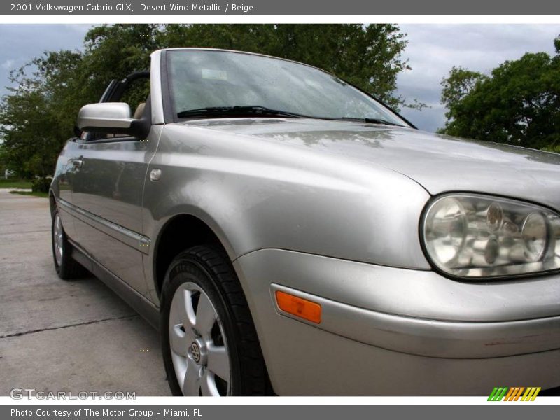 Desert Wind Metallic / Beige 2001 Volkswagen Cabrio GLX
