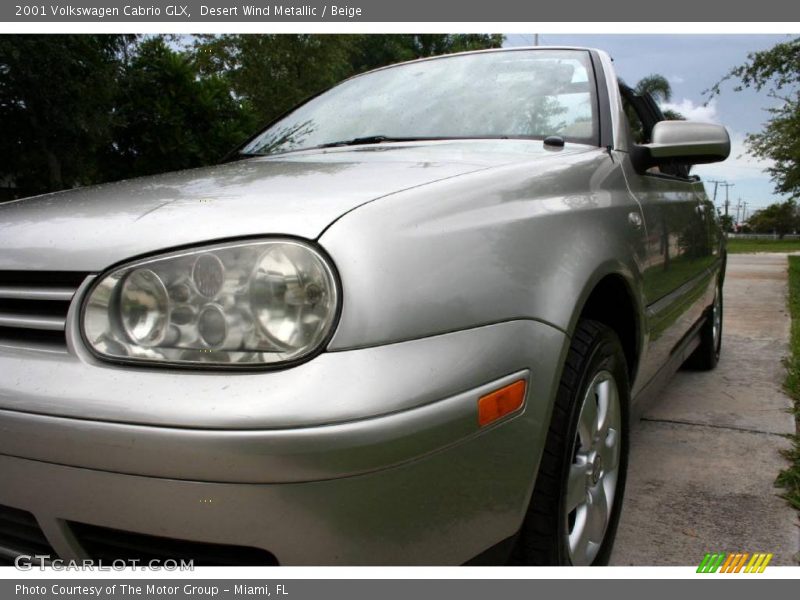 Desert Wind Metallic / Beige 2001 Volkswagen Cabrio GLX