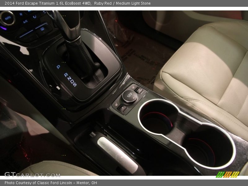 Ruby Red / Medium Light Stone 2014 Ford Escape Titanium 1.6L EcoBoost 4WD