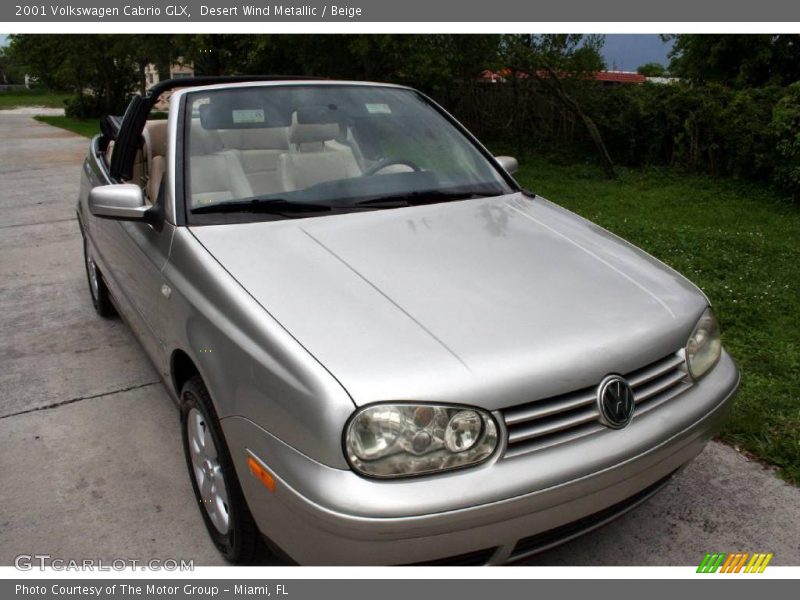 Desert Wind Metallic / Beige 2001 Volkswagen Cabrio GLX