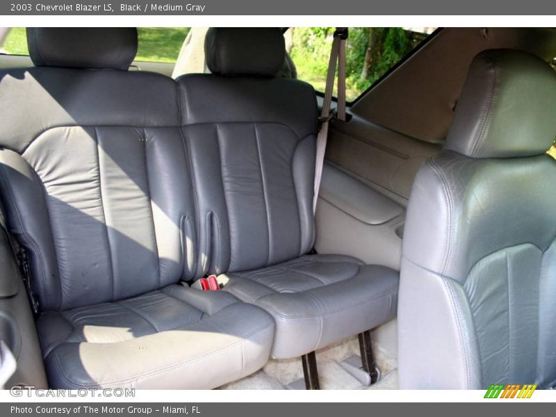 Black / Medium Gray 2003 Chevrolet Blazer LS