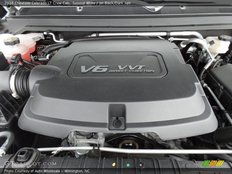 Summit White / Jet Black/Dark Ash 2016 Chevrolet Colorado LT Crew Cab