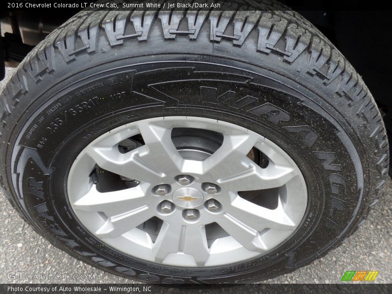 Summit White / Jet Black/Dark Ash 2016 Chevrolet Colorado LT Crew Cab