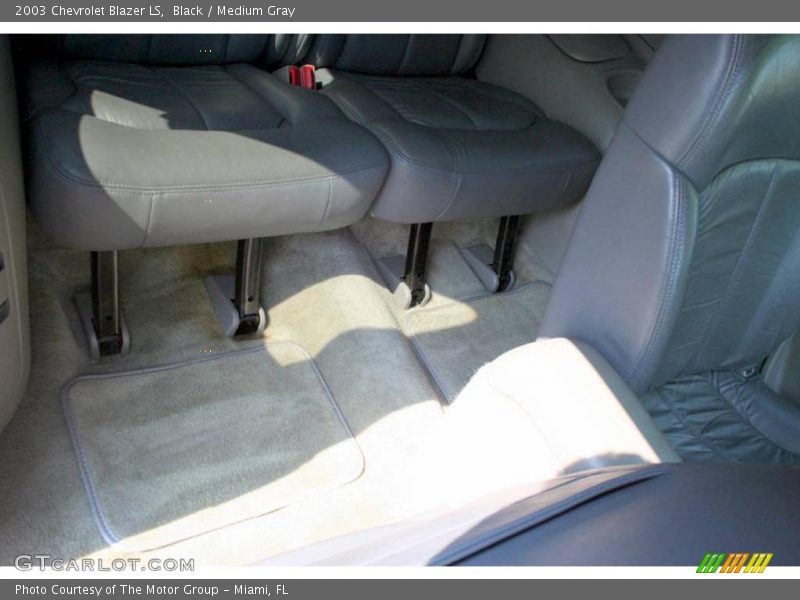 Black / Medium Gray 2003 Chevrolet Blazer LS