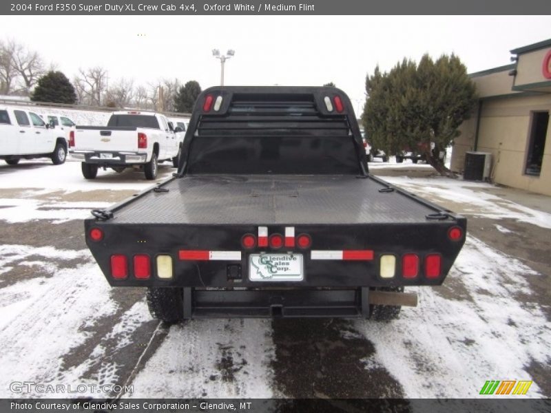 Oxford White / Medium Flint 2004 Ford F350 Super Duty XL Crew Cab 4x4