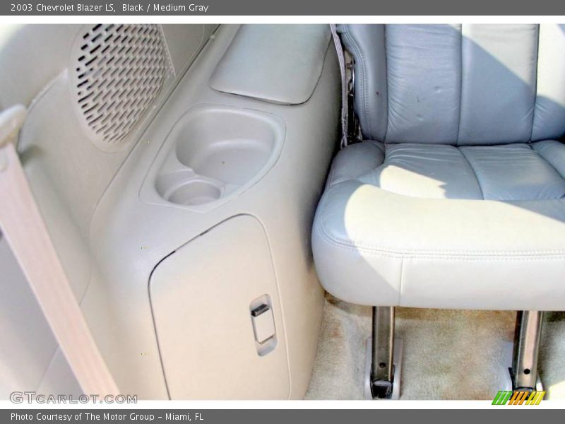 Black / Medium Gray 2003 Chevrolet Blazer LS