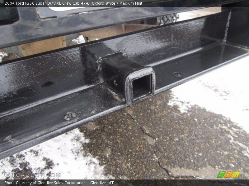 Oxford White / Medium Flint 2004 Ford F350 Super Duty XL Crew Cab 4x4