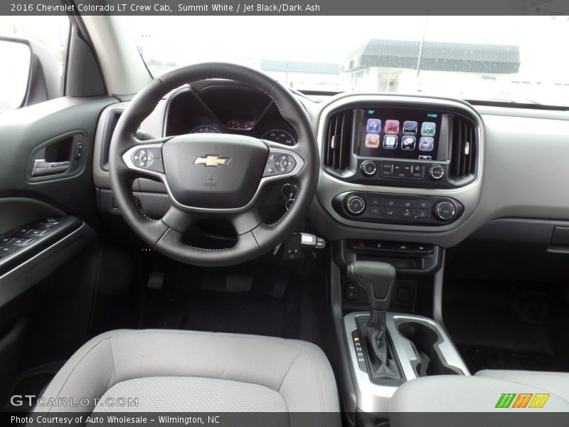 Summit White / Jet Black/Dark Ash 2016 Chevrolet Colorado LT Crew Cab