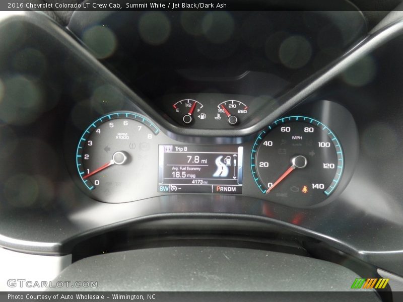 Summit White / Jet Black/Dark Ash 2016 Chevrolet Colorado LT Crew Cab