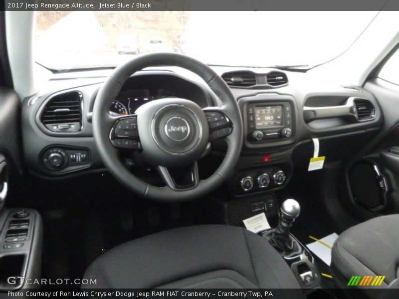  2017 Renegade Altitude Black Interior