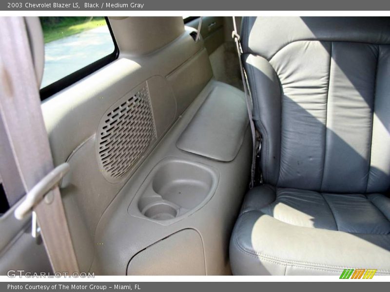 Black / Medium Gray 2003 Chevrolet Blazer LS
