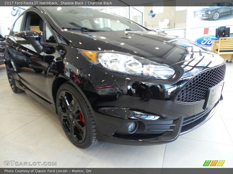 Shadow Black / Charcoal Black 2017 Ford Fiesta ST Hatchback
