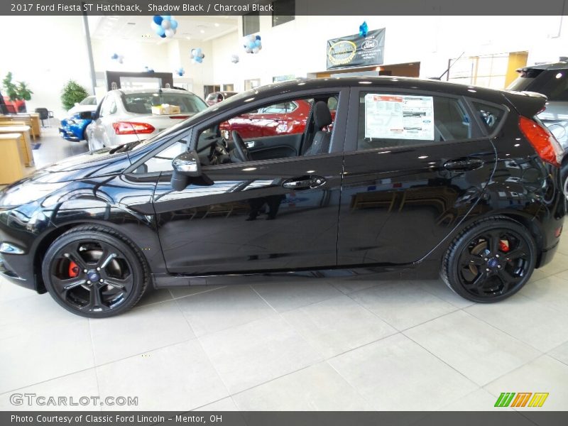 Shadow Black / Charcoal Black 2017 Ford Fiesta ST Hatchback