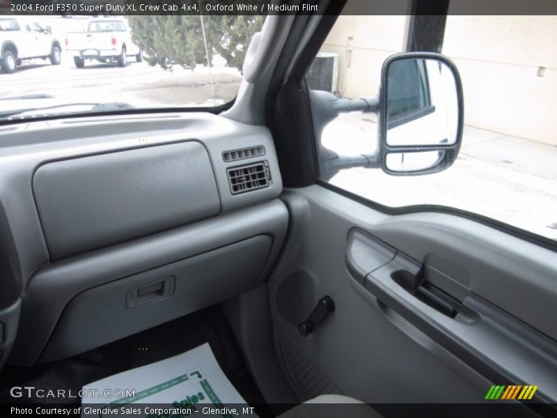 Oxford White / Medium Flint 2004 Ford F350 Super Duty XL Crew Cab 4x4