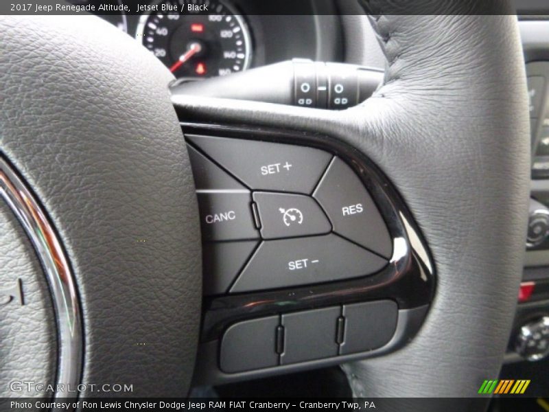 Controls of 2017 Renegade Altitude