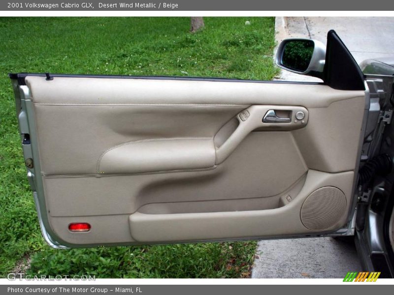 Desert Wind Metallic / Beige 2001 Volkswagen Cabrio GLX