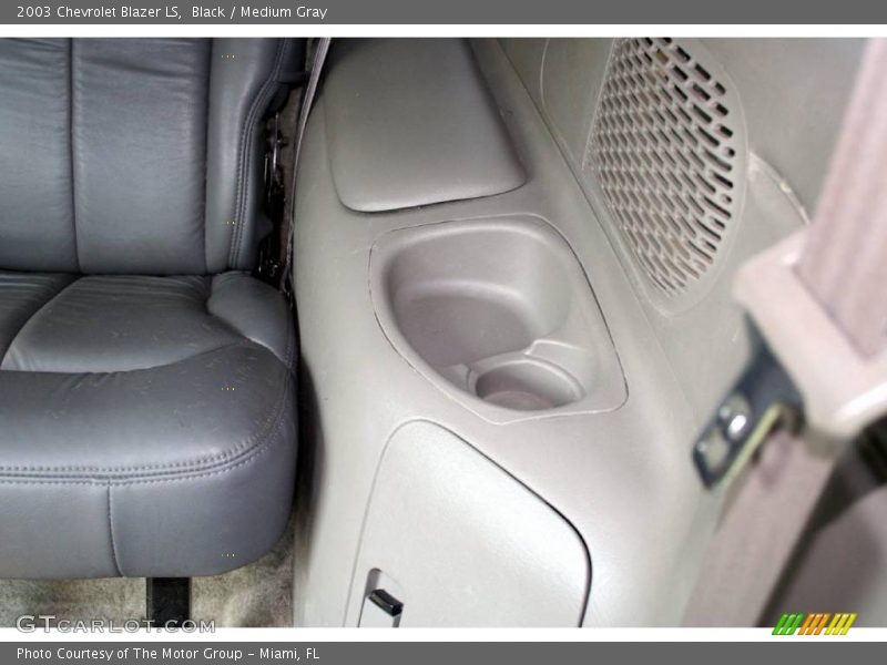 Black / Medium Gray 2003 Chevrolet Blazer LS
