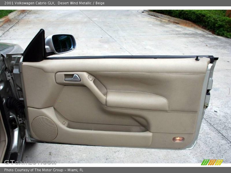 Desert Wind Metallic / Beige 2001 Volkswagen Cabrio GLX