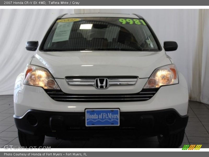 Taffeta White / Gray 2007 Honda CR-V EX 4WD