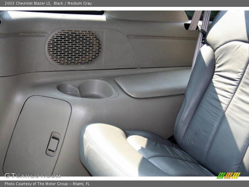 Black / Medium Gray 2003 Chevrolet Blazer LS