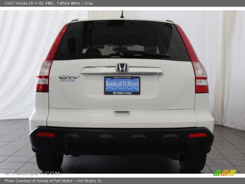 Taffeta White / Gray 2007 Honda CR-V EX 4WD