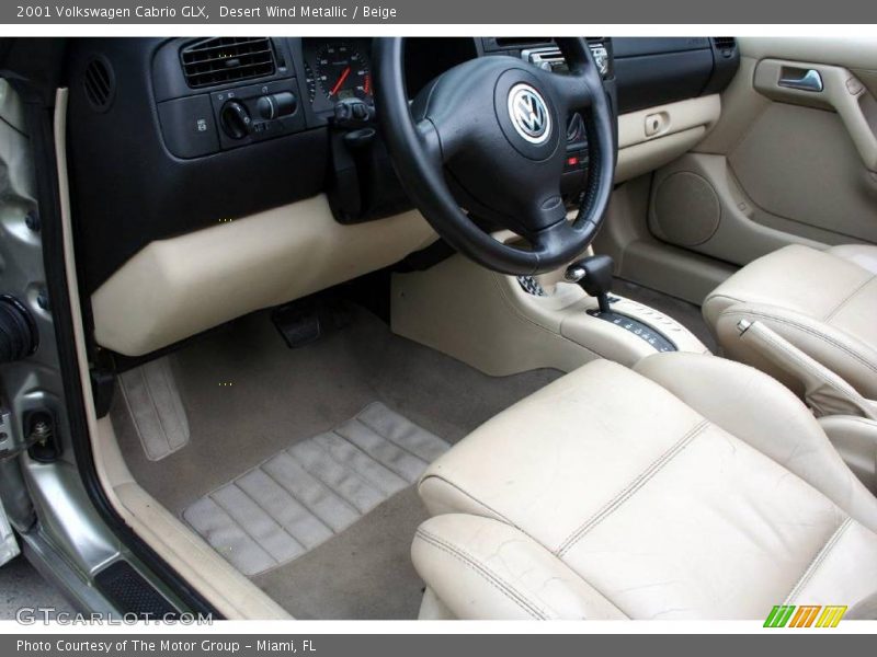 Desert Wind Metallic / Beige 2001 Volkswagen Cabrio GLX