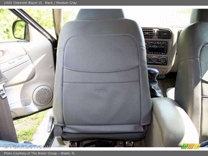 Black / Medium Gray 2003 Chevrolet Blazer LS