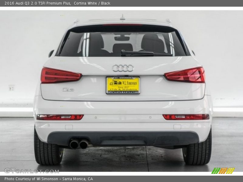 Cortina White / Black 2016 Audi Q3 2.0 TSFI Premium Plus