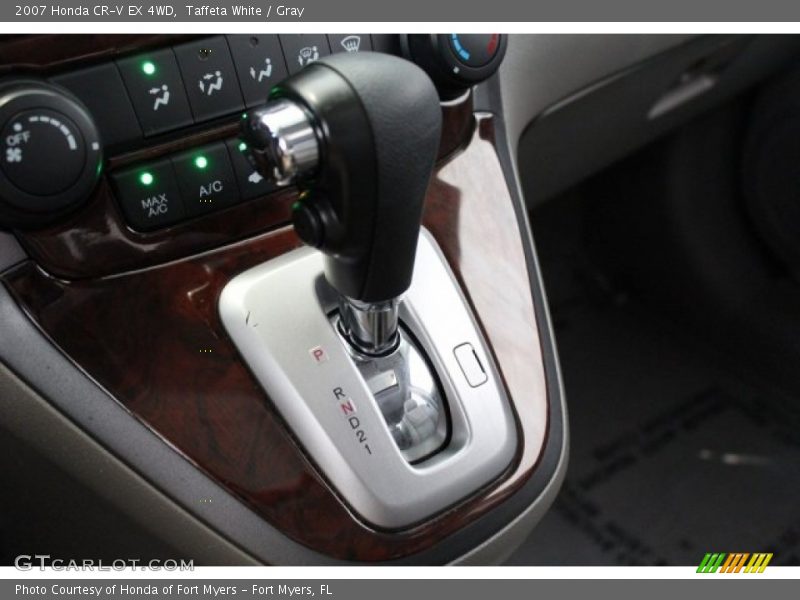 Taffeta White / Gray 2007 Honda CR-V EX 4WD