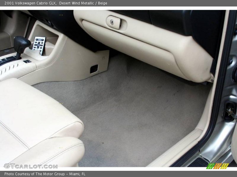Desert Wind Metallic / Beige 2001 Volkswagen Cabrio GLX