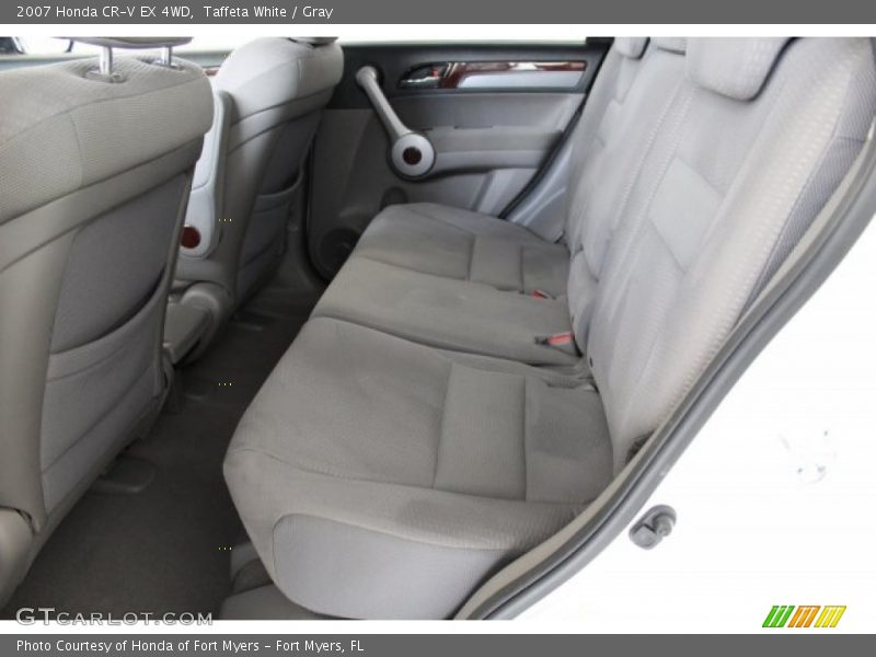 Taffeta White / Gray 2007 Honda CR-V EX 4WD