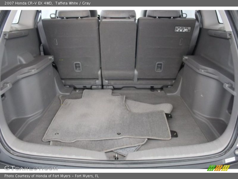 Taffeta White / Gray 2007 Honda CR-V EX 4WD