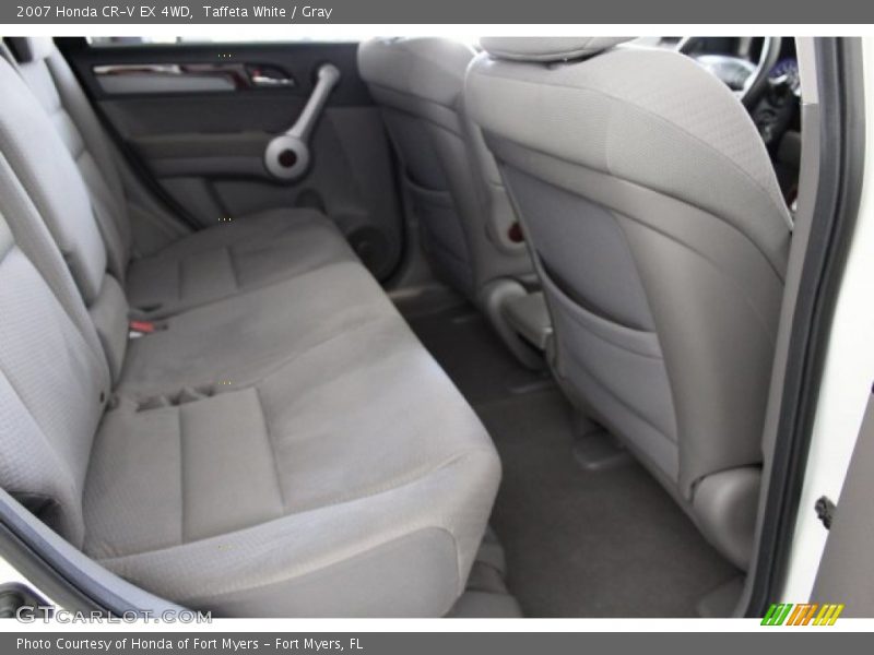 Taffeta White / Gray 2007 Honda CR-V EX 4WD