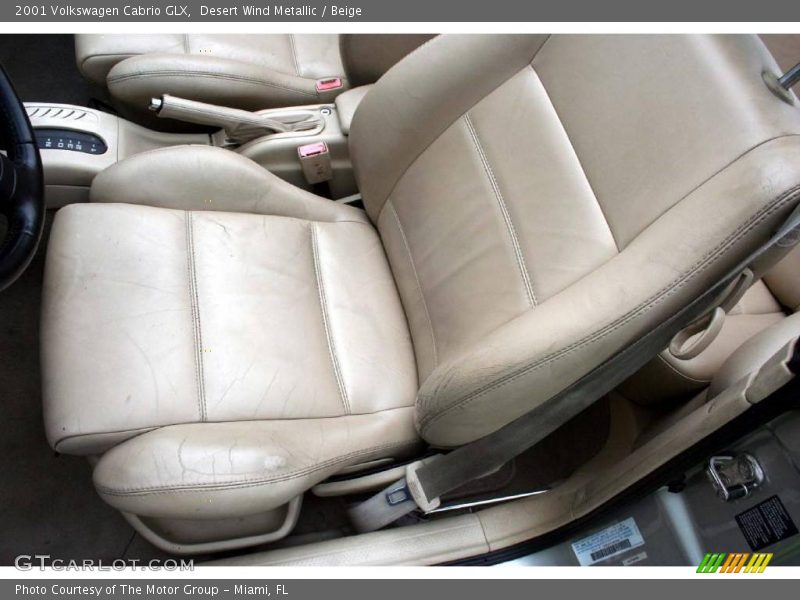 Desert Wind Metallic / Beige 2001 Volkswagen Cabrio GLX