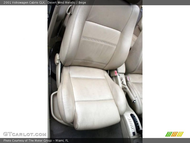 Desert Wind Metallic / Beige 2001 Volkswagen Cabrio GLX