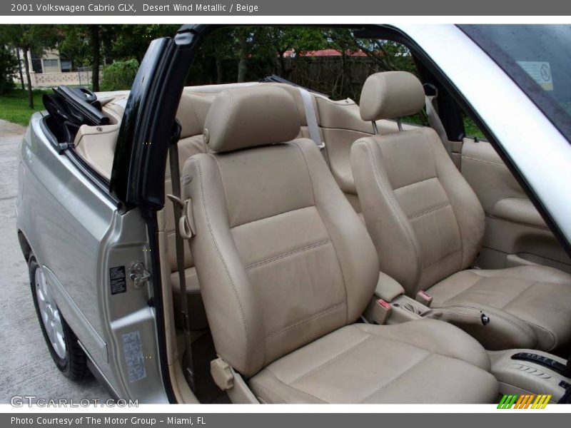Desert Wind Metallic / Beige 2001 Volkswagen Cabrio GLX