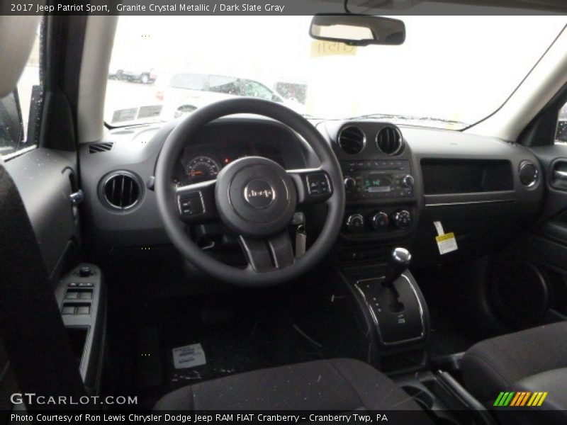 Granite Crystal Metallic / Dark Slate Gray 2017 Jeep Patriot Sport
