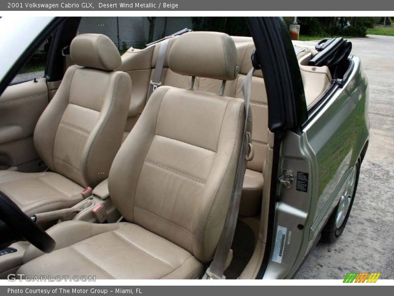 Desert Wind Metallic / Beige 2001 Volkswagen Cabrio GLX