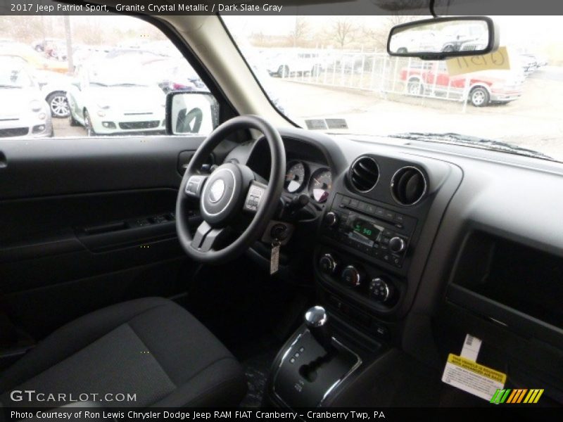 Granite Crystal Metallic / Dark Slate Gray 2017 Jeep Patriot Sport