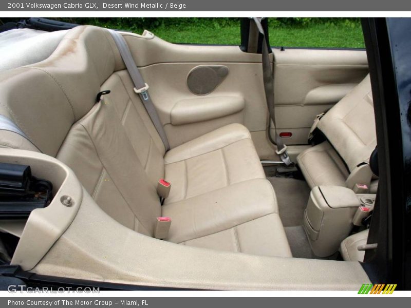 Desert Wind Metallic / Beige 2001 Volkswagen Cabrio GLX