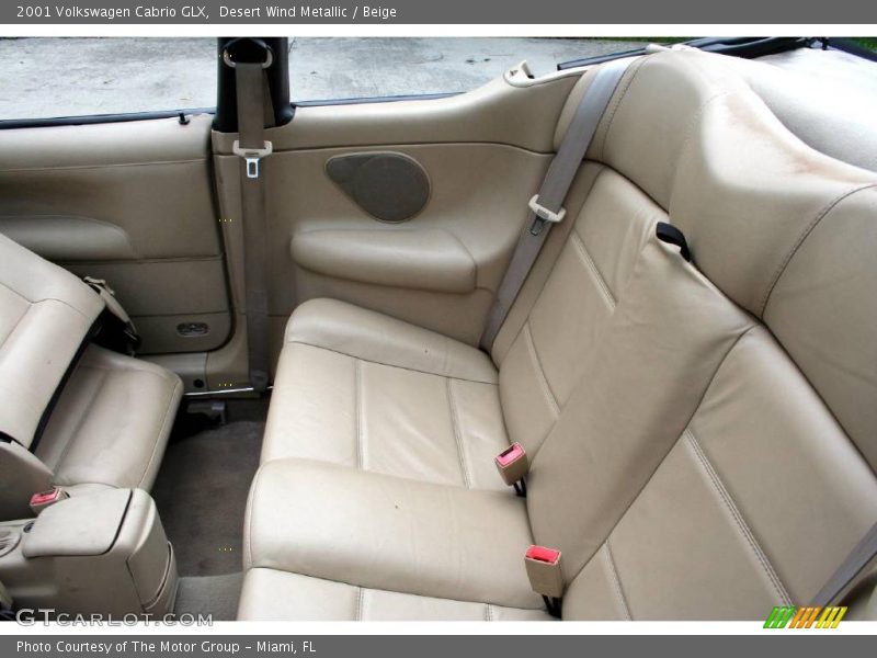 Desert Wind Metallic / Beige 2001 Volkswagen Cabrio GLX