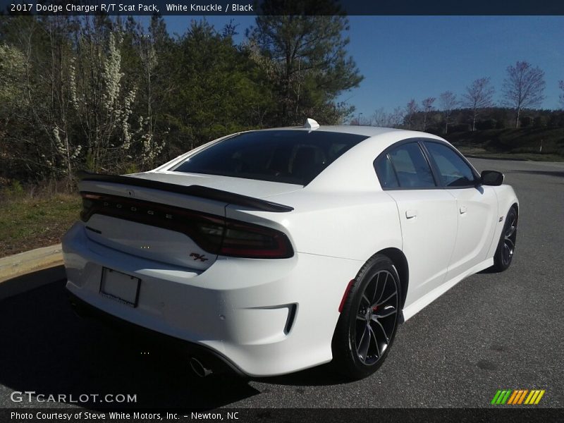 White Knuckle / Black 2017 Dodge Charger R/T Scat Pack