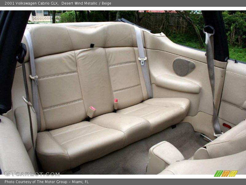 Desert Wind Metallic / Beige 2001 Volkswagen Cabrio GLX
