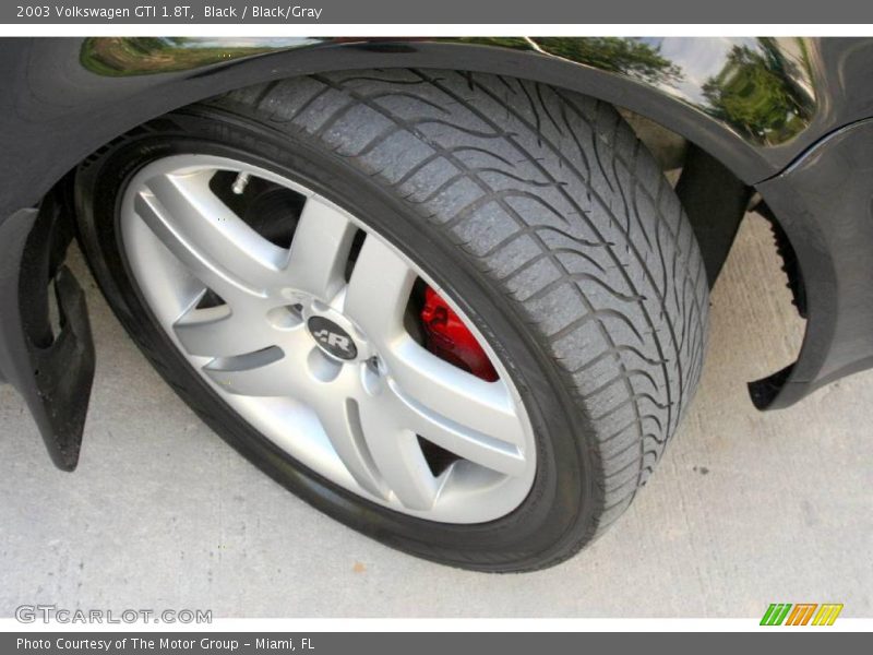 Black / Black/Gray 2003 Volkswagen GTI 1.8T