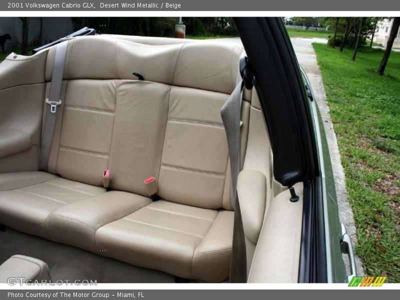 Desert Wind Metallic / Beige 2001 Volkswagen Cabrio GLX