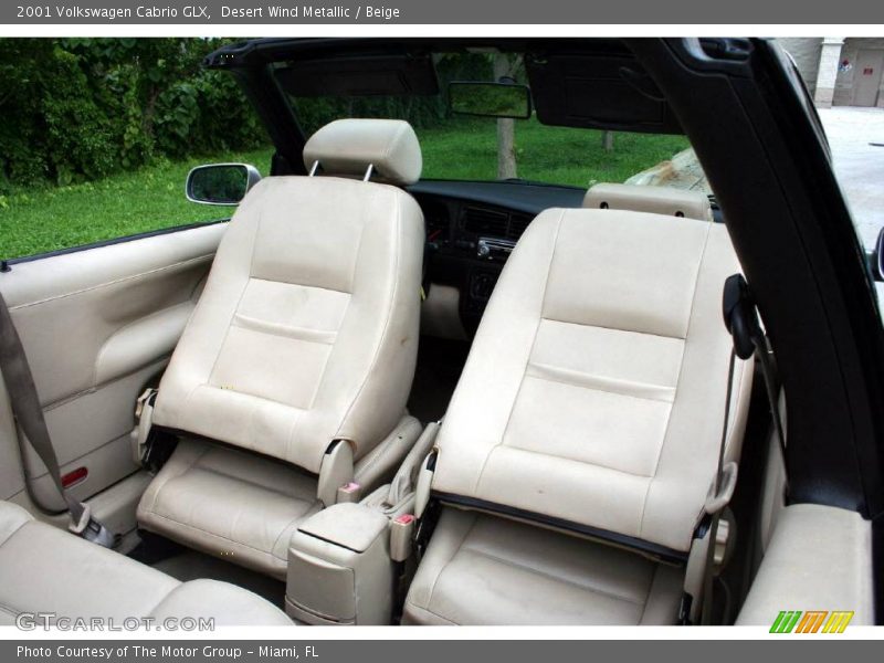 Desert Wind Metallic / Beige 2001 Volkswagen Cabrio GLX