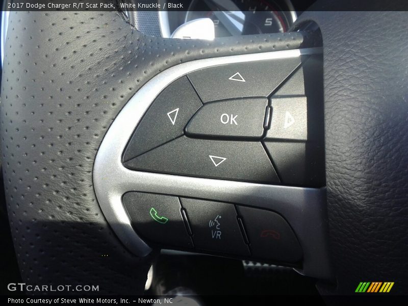 White Knuckle / Black 2017 Dodge Charger R/T Scat Pack