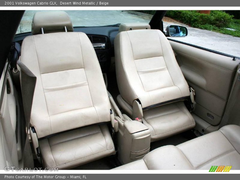 Desert Wind Metallic / Beige 2001 Volkswagen Cabrio GLX